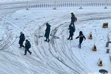 青岛的雪，悄悄来了